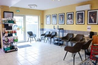 Veterinaire hyeres salle d'attente